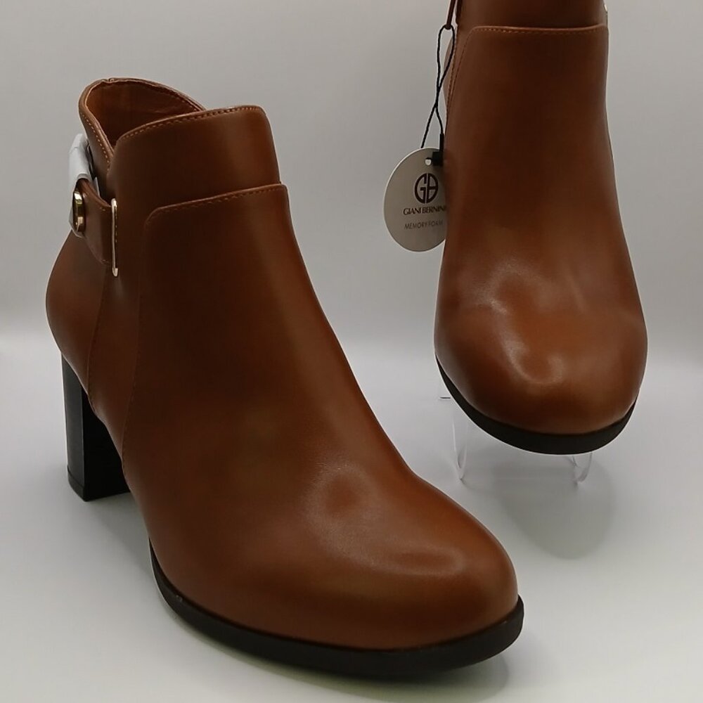 Giani Bernini Artemyss Block Heel Booties - 5.5M